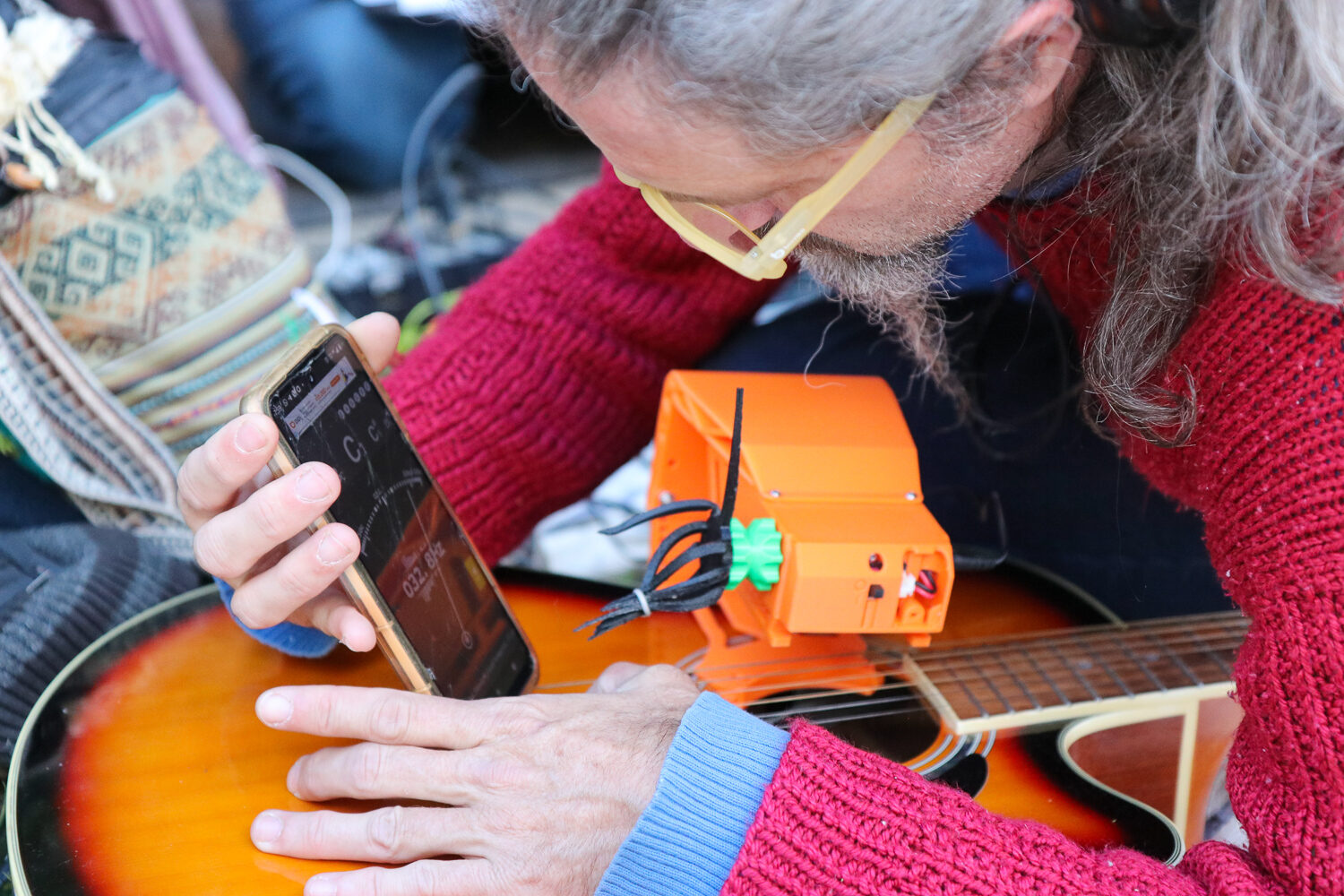 The Harmonic Beacon device, tuned to harmonic proportions