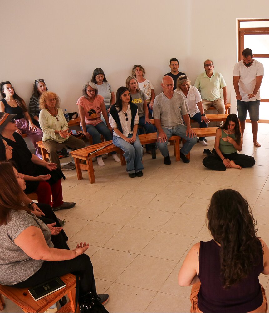A Beacon + HMP group circle in the room